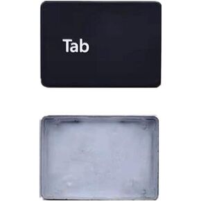 Replacement Individual Tab Key Cap and Hinges are Applicable for Surface Pro 4/5/6/7 1724 1796 1807 1866 (Black) Keyboard to Replace The Tab Key Cap and Hinge
