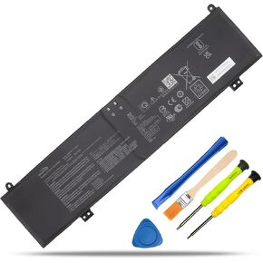 C41N2013 C41N2013-1 Laptop Battery Replacement for Asus ROG Strix G15 G533 G17 G733 Rog Strix Scar 15 G513 17 G713 Zephyrus M16 GU603 G15 GA503 S17 GX703 Series 0B200-03880000 15.4V 90Wh