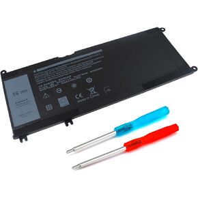 Laptop 33YDH Replacement Dell Battery for Dell Inspiron 17 7000 7778 7779 7786 7773 15 7577 G3 3579 3779 G5 5587 G7 7588 Latitude 13 3380 14 3490 15 3590 3580 PVHT1 P30E 81PF3 081PF3 Computer.