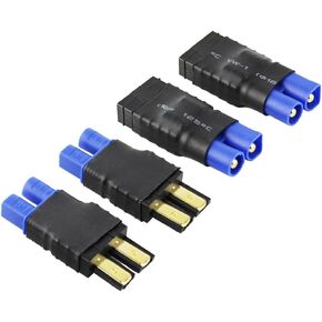 4 قطع متوافقة مع محول موصل RC ذكر أنثى TRX إلى EC3 (E35-4)