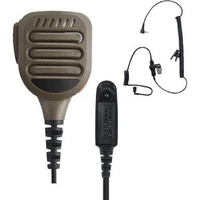 IP65 Waterproof Remote Shoulder Speaker Mic with PTT for Motorola GP328 GP338 GP340 GP380 HT750 HT1250 HT1550 MTX850 MTX850LS MTX950 MTX8250 MTX9250 PR860 PRO5150 PRO7150 PRO9150 PTX700 PTX760