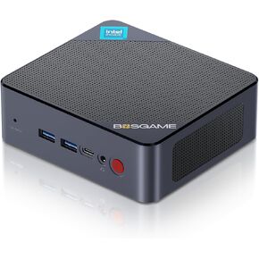 Mini PC, Intel Alder Lake N100 16G DDR4 512G SSD Windows 11 Pro Office Mini Computers, Fully-featured USB-C & Dual HDMI Support 4K Triple Display, RJ45 2.5G Ethernet, Dual Band Wi-Fi,Bluetooth