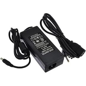 12V 8A 96W AC/DC Power Adapter with 5.5x2.5mm DC Plug and 2.1mm Adapter, Black, UL-Listed, 3224-12VR2