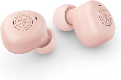 سماعات أذن YAMAHA TW-E3B Premium Sound True اللاسلكية، بلوتوث 5 aptX، حافظة شحن، مقاومة للماء، مقاومة للعرق للرياضة، مدمجة للغاية، خفيفة الوزن، سهلة التحكم (وردي فاتح) in Saudi Arabia