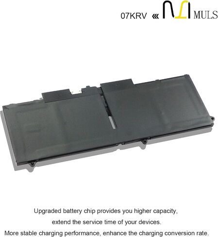 بطارية كمبيوتر محمول 07KRV 58Wh لجهاز Dell Latitude 5330 5430 5530 Precision 3570 Dell P104F P104F005 P104F006 P137G Dell P137G004 P137G005 P137G006 ​​O7KRV ​​M69D0 H4PVC 0H4PVC Y86WG 0Y86WG 08WRCR 8WRCR 078FWY in Saudi Arabia