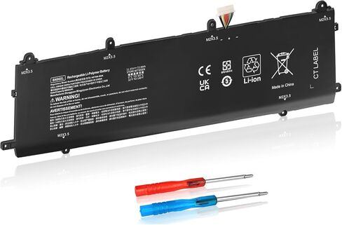 بطارية L68299-005 BN06XL لـ HP Spectre X360 15-EB 15T-EB Series 15-EB0005UR X360 قابلة للتحويل 15-EB0005NI L68235-1C1 HSTNN-IB9A 68299-0055 BN06 BNO6XL BN06072XL 11.55V 72.9Wh in Kuwait