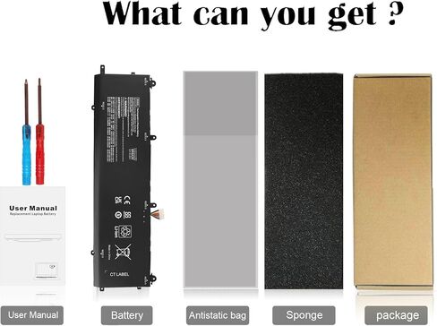 بطارية L68299-005 BN06XL لـ HP Spectre X360 15-EB 15T-EB Series 15-EB0005UR X360 قابلة للتحويل 15-EB0005NI L68235-1C1 HSTNN-IB9A 68299-0055 BN06 BNO6XL BN06072XL 11.55V 72.9Wh in Kuwait