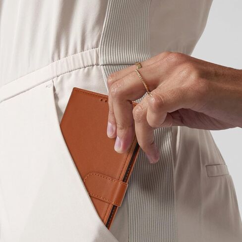 for iPhone 15 Pro Case Wallet with Card Holder,Compatible with Magsafe,15 Pro Wallet Case for Men Women,Leather Magnetic Stand Flip Cover-Black in Kuwait