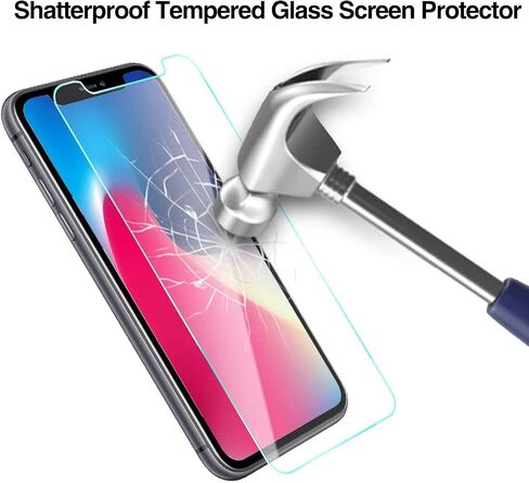 Deara Glass Screen Protector for iPhone 8/7/6s/6/SE 3 (2022) 3rd Generation/SE 2 (2020) 2nd [4.7 Inch] 2 Pack Case Friendly Tempered Glass Film [9H Hardness] - HD in Saudi Arabia