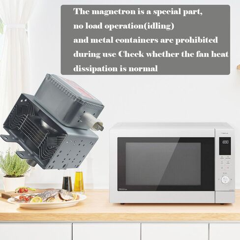 WB27X10939,OM75P(10) Magnetron Assembly for GE Microwave Repair Part Replace 1262980, AH1481248, EA1481248, PS1481248 2M253J(L) Microwave Magnetron in Kuwait