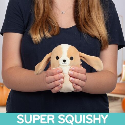 Squishmallows Original 5-Inch Adela The Basset Hound - Official Jazwares Plush - Collectible Soft & Squishy Mini Stuffed Animal Toy - Gift for Kids, Girls & Boys in Saudi Arabia