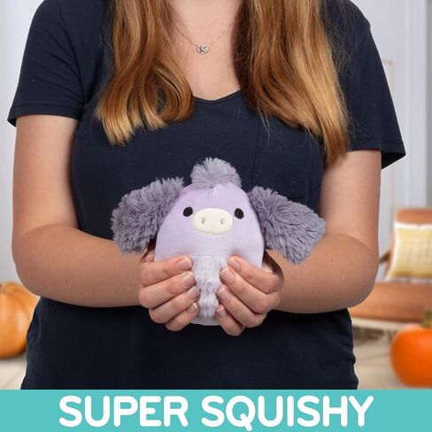 Squishmallows Original 5-Inch Adela The Basset Hound - Official Jazwares Plush - Collectible Soft & Squishy Mini Stuffed Animal Toy - Gift for Kids, Girls & Boys in Saudi Arabia