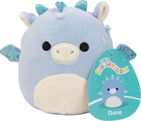 Squishmallows Original 5-Inch Adela The Basset Hound - Official Jazwares Plush - Collectible Soft & Squishy Mini Stuffed Animal Toy - Gift for Kids, Girls & Boys in Saudi Arabia