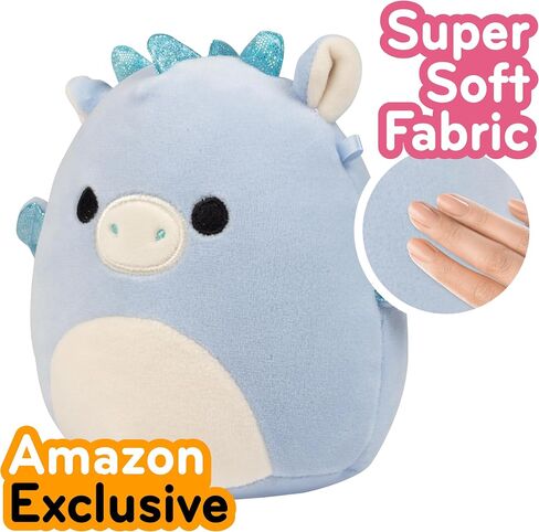 Squishmallows Original 5-Inch Adela The Basset Hound - Official Jazwares Plush - Collectible Soft & Squishy Mini Stuffed Animal Toy - Gift for Kids, Girls & Boys in Saudi Arabia
