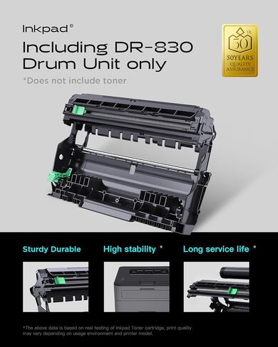 (with CHIP) TN830 TN830XL 830XL Toner Cartridges Replacement for Brother TN830XL,Print up to 3,000 Pages per Toner- Compatible with HL-L2400D HL-L2405W HL-L2460DW HL-L2460DWXL(2 Pack, Black) in Saudi Arabia