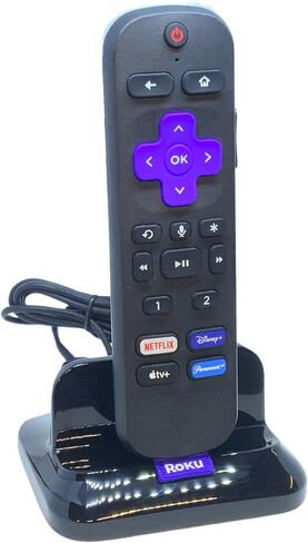 كابل شحن لاسلكي وقاعدة شحن لجهاز Roku Voice Pro للتحكم عن بعد وسلك USB قابل لإعادة الشحن in Saudi Arabia