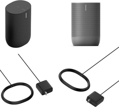 MOTONG for Sonos Move Speaker USB Charging Cable Dock, Replacement USB Charger Charging Dock for Sonos Move Speaker in Saudi Arabia