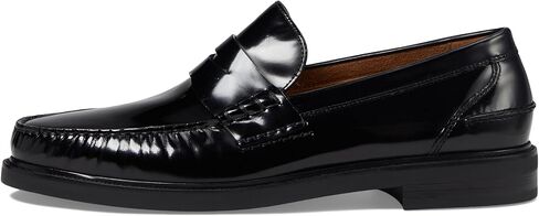 حذاء Cole Haan الرجالي Pinch Prep Penny Loafer، جلد سويدي سمسم/ قبعة بيضاء رمادي/طبيعي، 8 in Saudi Arabia