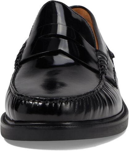 حذاء Cole Haan الرجالي Pinch Prep Penny Loafer، جلد سويدي سمسم/ قبعة بيضاء رمادي/طبيعي، 8 in Saudi Arabia