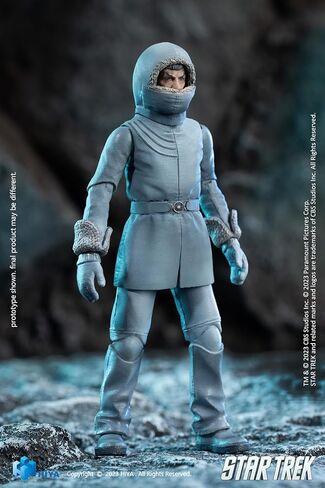 Hiya Toys Star Trek 2009: Spock Prime سلسلة صغيرة رائعة تعرض شخصية حصرية بمقياس 1:18 in Kuwait