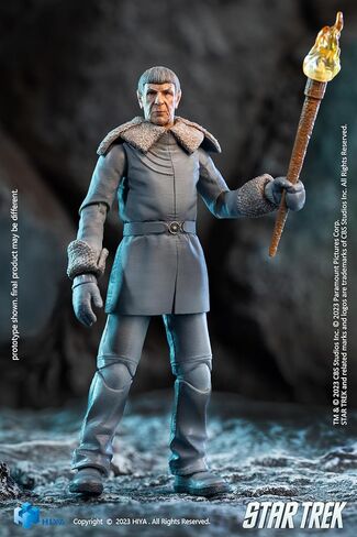 Hiya Toys Star Trek 2009: Spock Prime سلسلة صغيرة رائعة تعرض شخصية حصرية بمقياس 1:18 in Kuwait