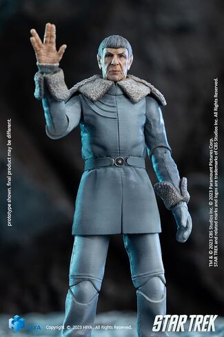 Hiya Toys Star Trek 2009: Spock Prime سلسلة صغيرة رائعة تعرض شخصية حصرية بمقياس 1:18 in Kuwait