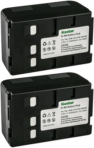 Kastar HHR-V212 / VW-VBS20E Battery 1-Pack Compatible with Panasonic VW-VBS10 VW-VBS10E VW-VBS20 VW-VBS20E HHR-V211 HHR-V212 NV-A3 NVA3 P-V211 P-V212 VSB-0190 VSB-0200 VW-VBH10E Battery in Saudi Arabia