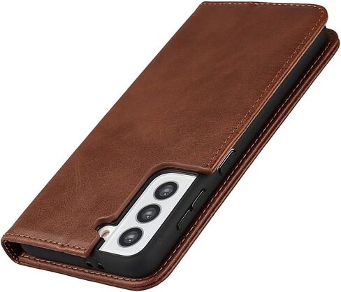 حافظة لهاتف سامسونج جالاكسي S20 FE، حافظة لهاتف سامسونج جالاكسي S20 FE 5G، حافظة محفظة جلدية مغناطيسية بنمط جلد البقر، غطاء قلاب مع فتحات للبطاقات/النقود (6.5 بوصة) - أسود in Kuwait