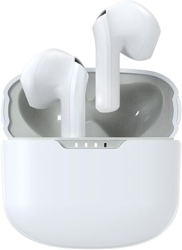 MOEEN Wireless Earbuds, Bluetooth Headphones, Earphones Bluetooth 5.0 USB-C Fast Charge, 5Hrs Single Playtime 35Hrs Playtime IPX5 Waterproof, Bluetooth Earbuds with Running Fitness Commute, Khaki in Saudi Arabia