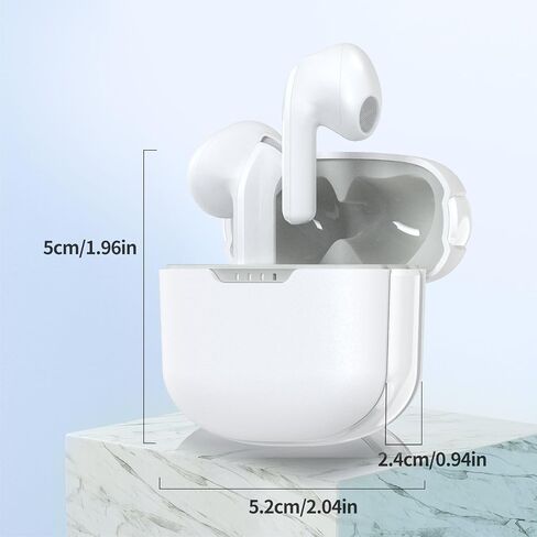 MOEEN Wireless Earbuds, Bluetooth Headphones, Earphones Bluetooth 5.0 USB-C Fast Charge, 5Hrs Single Playtime 35Hrs Playtime IPX5 Waterproof, Bluetooth Earbuds with Running Fitness Commute, Khaki in Saudi Arabia