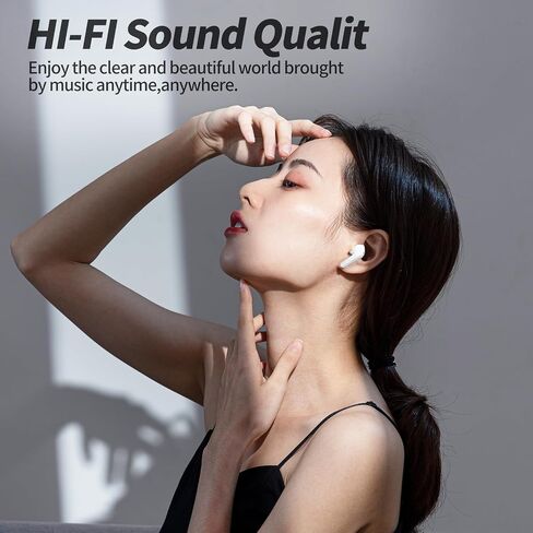 MOEEN Wireless Earbuds, Bluetooth Headphones, Earphones Bluetooth 5.0 USB-C Fast Charge, 5Hrs Single Playtime 35Hrs Playtime IPX5 Waterproof, Bluetooth Earbuds with Running Fitness Commute, Khaki in Saudi Arabia