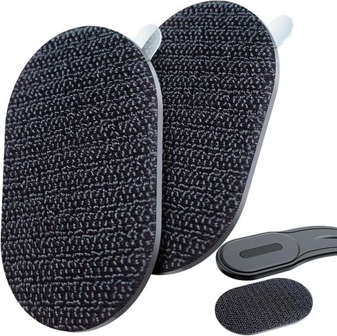 eSamcore 2 Pack Single-Sided 3M VHB Adhesive Pad with Loop Strip Replacement 【Size：72mm X 45mm】 Only Compatible with Magsafe Car Mount Detachable【#253】 in Saudi Arabia