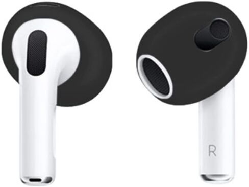 ALXCD Fit in Case Ear Cover Compatible with AirPods 3 Earbuds 3rd Gen, Silicone Earbud Covers Eartips Fit in Charging Case, Compatible with AirPods 3, 9 Pairs 9 Colors in Saudi Arabia