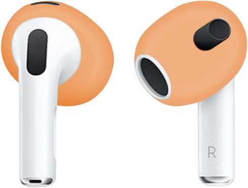 ALXCD Fit in Case Ear Cover Compatible with AirPods 3 Earbuds 3rd Gen, Silicone Earbud Covers Eartips Fit in Charging Case, Compatible with AirPods 3, 9 Pairs 9 Colors in Saudi Arabia