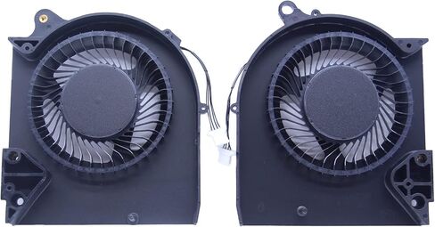 استبدال مروحة تبريد الكمبيوتر المحمول الجديدة CPU+GPU لجهاز Dell Alienware M15 R5 M15 R6 M15 Ryzen R5 M15 Ryzen R6 2021 Series EG75071S1-C050-S9A EG75071S1-C060-S9A 5K210D3LEJ 5K2105G70D DC12V Fan in Saudi Arabia