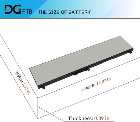 New NYFJH Laptop Battery Compatible for Dell Precision 7530 P74F 7540 7730 P34E 7740 Series 7M0T6 0VRX0J 0WMRC77I 5TF10 0WNRC 00WNRC GW0K9 0GW0K9(11.4V 97Wh/8070mAh) in Saudi Arabia