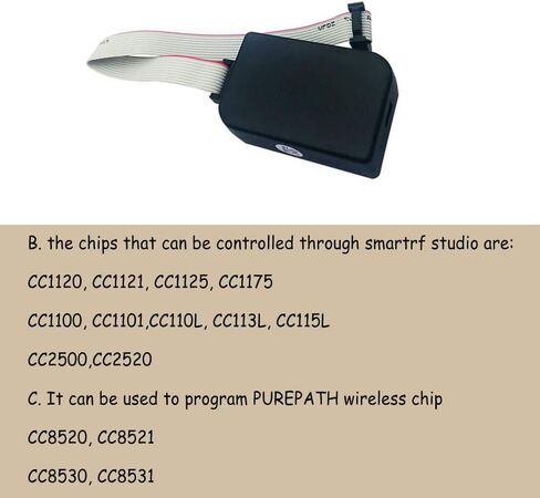 1 قطعة مصحح أخطاء CC وتنزيل مبرمج لنظام الترددات اللاسلكية على الرقائق CC2540 CC2541 CC2530 إلخ. مبرمج محاكاة الرقائق in Saudi Arabia