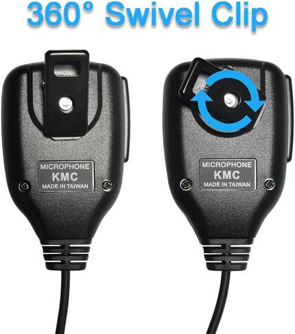 جهاز اتصال لاسلكي ميكروفون كتف مكبر صوت ميكروفون راديو 2 دبوس لراديو UV-5R UV-82 888S Retevis H-777 RT21 RT22 RT27 Arcshell AR-5 راديو كينوود (2 حزمة) in Kuwait