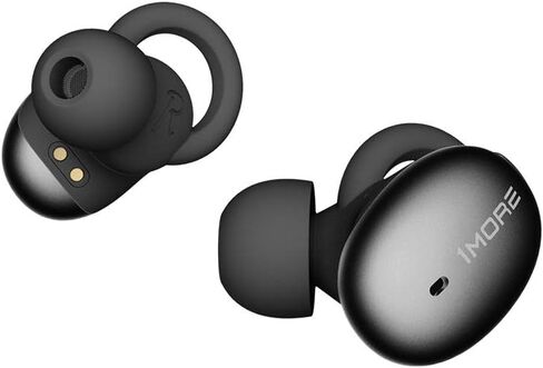 1MORE Stylish True Wireless in-Ear Headphones TWS Bluetooth Wireless Earphones Mini Earbuds with DSP ENC, Phone/Volume Control, Lightweight Portable, Charging Case, 7.5H Battery, MEMS Mic - Black in Kuwait