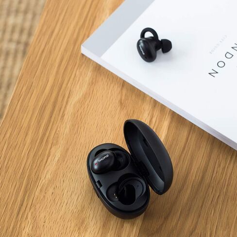 1MORE Stylish True Wireless in-Ear Headphones TWS Bluetooth Wireless Earphones Mini Earbuds with DSP ENC, Phone/Volume Control, Lightweight Portable, Charging Case, 7.5H Battery, MEMS Mic - Black in Kuwait