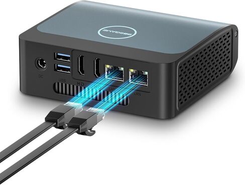 كمبيوتر صغير، Intel Alder Lake N100 16G DDR4 512G SSD Windows 11 Pro Office أجهزة كمبيوتر صغيرة، USB-C وHDMI مزدوج المواصفات يدعم شاشة ثلاثية 4K، RJ45 2.5G Ethernet، شبكة Wi-Fi مزدوجة النطاق، بلوتوث in Kuwait