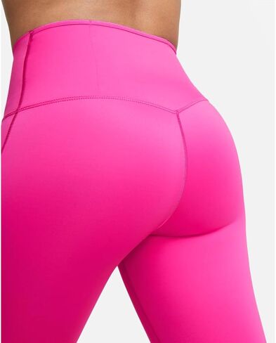 Nike Go Women's Firm-Support High-Waisted 7/8 Leggings with Pockets, Dark Gray, S Regular US in Saudi Arabia
