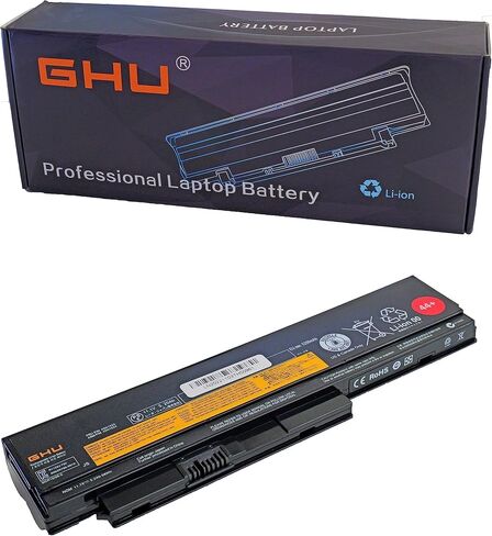 GHU New Battery 58 WH Compatible with Lenovo Thinkpad G580 Y580 G480 G485 G585 Y480 Y480N Y485 Y485N Y480P Y580 Y580N Y485P Z380 Z480 Y580P Z580 Z585 Z485 G700 G710 P580 P585 in Saudi Arabia