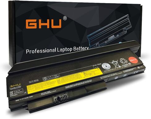 GHU New Battery 58 WH Compatible with Lenovo Thinkpad G580 Y580 G480 G485 G585 Y480 Y480N Y485 Y485N Y480P Y580 Y580N Y485P Z380 Z480 Y580P Z580 Z585 Z485 G700 G710 P580 P585 in Saudi Arabia