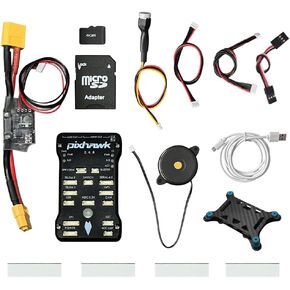 Hawk’S Work Pixhawk 2.4.8 + M8N GPS + Vibration Damping Bracket + GPS Bracket + Foam Adhesives