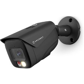 Amcrest Refurbished 4K (8MP) IP PoE AI Camera, 49ft Color Nightvision, Security Outdoor Bullet Camera, Human & Vehicle Detection, 4K @15fps, REP-IP8M-2796EB-AI (Black)