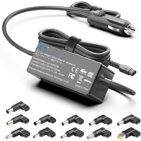 KFD 100W 90W 65W 45W DC Adapter Universal 12V-24V Laptop Car Charger for HP Dell Toshiba IBM Lenovo Acer ASUS MSI Samsung Fujitsu Gateway JBL Bose Sony LG Soundbar Speaker TV Monitor Power Station