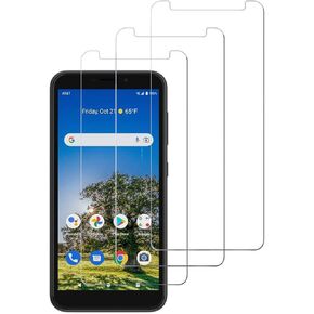 3 Pack for Foxx A56 Screen Protector,Case Friendly, Scratch Resistant Bubble Free Anti-Fingerprints HD Clear,Tempered Glass Film for Foxx Foxxd A56