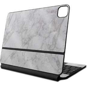 Glossy Glitter Skin Compatible with Apple Magic Keyboard for iPad Pro 13‑inch (M4) 2024 - Frost Marble - Premium 3M Vinyl Protective Decal Cover - Easy to Apply | Crafted in The USA by MightySkins