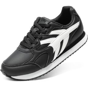 DREAM PAIRS Boys Girls Sneakers Unisex-Child Casual Walking Shoes Kids Lightweight Lace-up Tennis Shoes